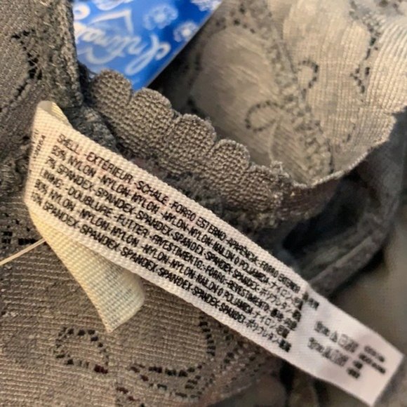 FREE PEOPLE NWT DARK GREY LACE RACERBACK BRALETTE SIZE XS - Picture 9 of 10